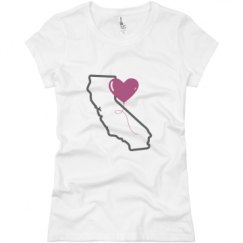 Ladies Slim Fit Basic Promo Jersey Tee