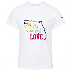 Youth Champion Short Sleeve Tagless Tee