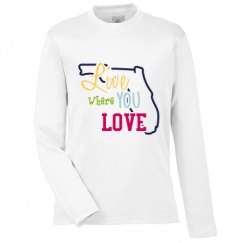 Youth Performance Long Sleeve Tee