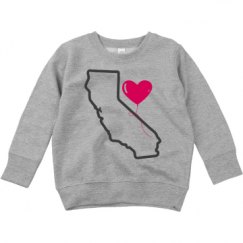Toddler Crewneck Basic Promo Sweatshirt