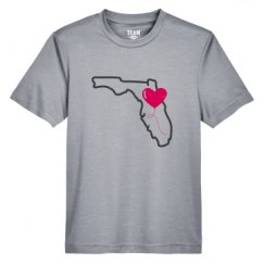 Youth Heather Performance Tee