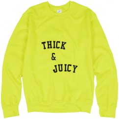 Unisex Neon Crewneck Sweatshirt
