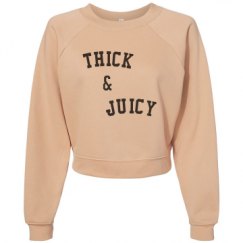 Women's Raglan Pullover Fleece