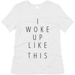 Ladies Relaxed Fit Super Soft Triblend Tee