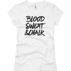 Ladies Slim Fit Basic Promo Jersey Tee
