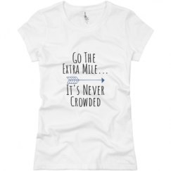 Ladies Slim Fit Basic Promo Jersey Tee