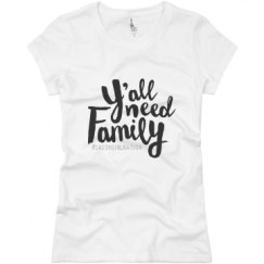Ladies Slim Fit Basic Promo Jersey Tee