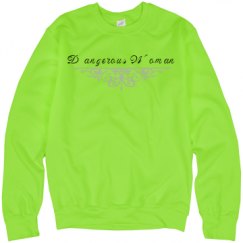 Unisex Neon Crewneck Sweatshirt