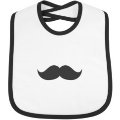 Infant Contrast Trim Bib