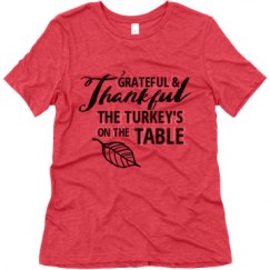 Ladies Relaxed Fit Super Soft Triblend Tee