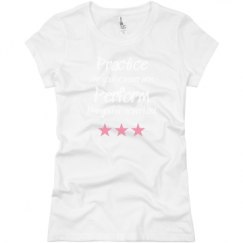 Ladies Slim Fit Basic Promo Jersey Tee