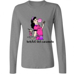 Ladies Relaxed Fit Basic Long Sleeve Tee