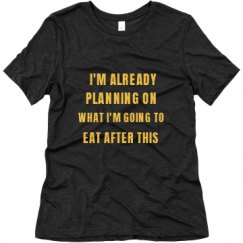 Ladies Relaxed Fit Super Soft Triblend Tee