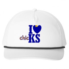 Snapback Five-Panel Rope Hat