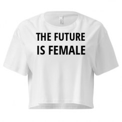 Ladies Festival Cali Crop Top Tee