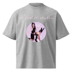 Unisex Organic Oversized High Neck T-Shirt