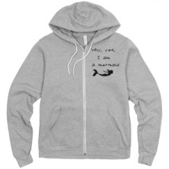 Unisex Fleece Full Zip Midweight Hoodie