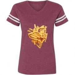 Ladies Relaxed Fit Vintage Sports Tee