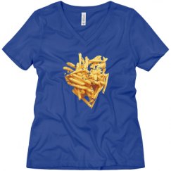 Ladies Relaxed Fit V-Neck Tee