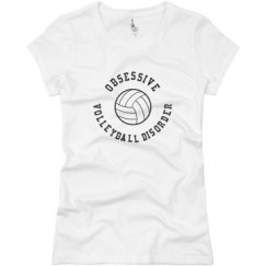 Ladies Slim Fit Basic Promo Jersey Tee
