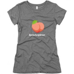 Ladies Slim Fit Super Soft Triblend Tee