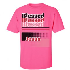 Unisex Ultra Cotton Safety Neon Crewneck Tee