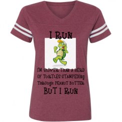 Ladies Relaxed Fit Vintage Sports Tee