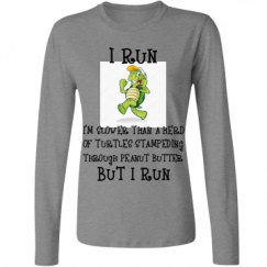 Ladies Relaxed Fit Basic Long Sleeve Tee