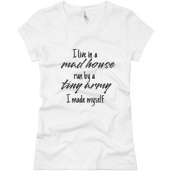 Ladies Slim Fit Basic Promo Jersey Tee