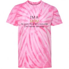 Youth Tie-Dye Cyclone Pinwheel Tee