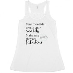 Ladies Flowy Racerback Tank