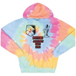 Unisex Tie-Dye Fleece Hoodie