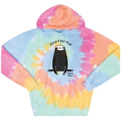 Unisex Tie-Dye Fleece Hoodie