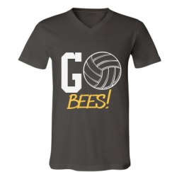 Unisex V-Neck Jersey Tee