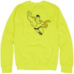 Unisex Neon Crewneck Sweatshirt