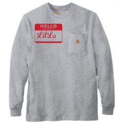 Unisex Carhartt Pocket Long Sleeve Tee