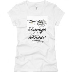 Ladies Slim Fit Basic Promo Jersey Tee