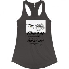 Ladies Slim Fit Racerback Tank Top