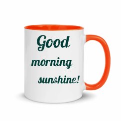 11oz Ceramic Mug with Color Inside