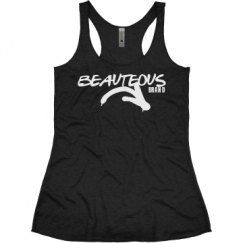 Ladies Slim Fit Super Soft Racerback Triblend Tank