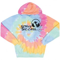 Unisex Tie-Dye Fleece Hoodie