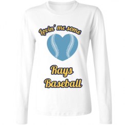 Ladies Relaxed Fit Basic Long Sleeve Tee