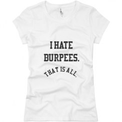 Ladies Slim Fit Basic Promo Jersey Tee