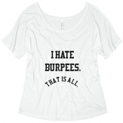 Ladies Flowy Slouchy Tee