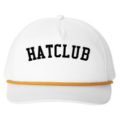 Snapback Five-Panel Rope Hat