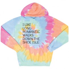 Unisex Tie-Dye Fleece Hoodie