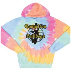 Unisex Tie-Dye Fleece Hoodie