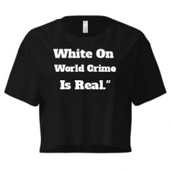 Ladies Festival Cali Crop Top Tee