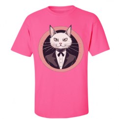 Unisex Ultra Cotton Safety Neon Crewneck Tee