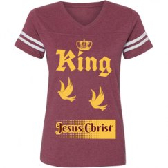 Ladies Relaxed Fit Vintage Sports Tee